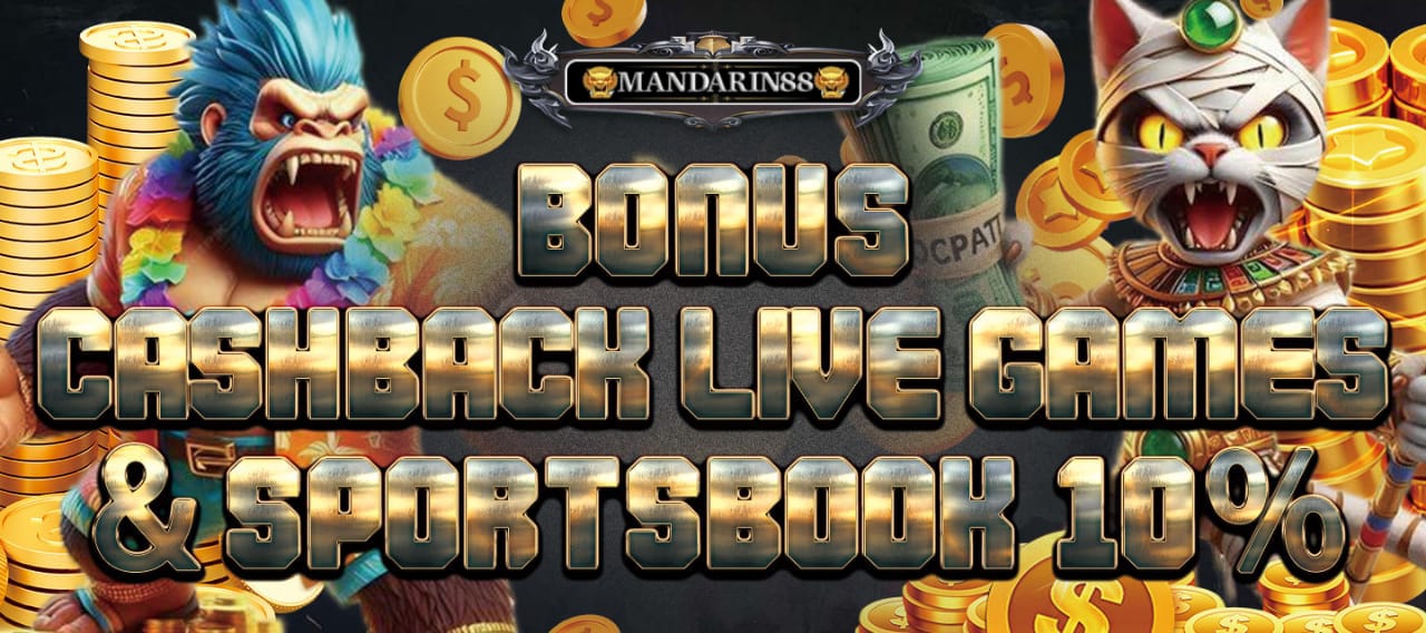 BONUS CASHBACK LIVE GAMES & SPORTBOOK	
